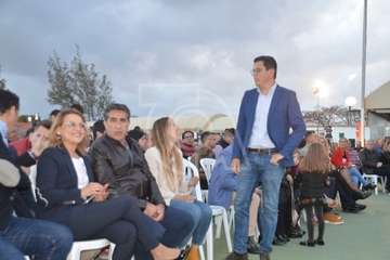 Presentación de la candidatura de Juntos por Telde que lidera Héctor Suárez (Foto TA)